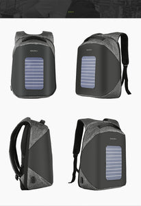 Solar Powered Security Backpack